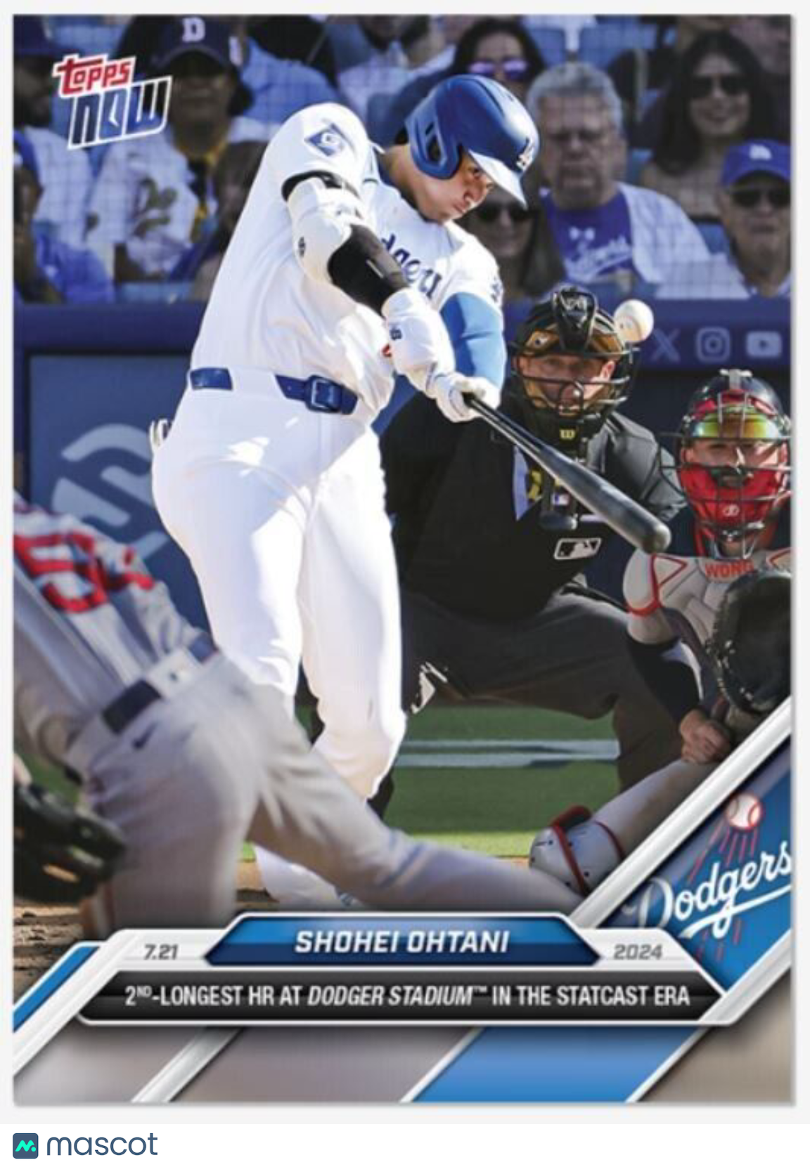 2024 Topps Now Card #455 Shohei Ohtani Los Angeles Dodgers