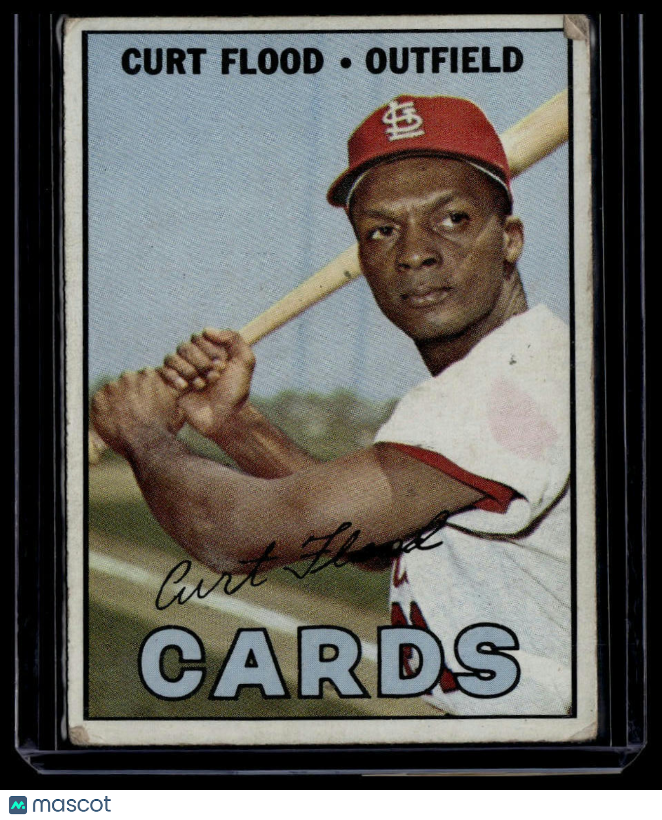 1967 Topps #245 Curt Flood None