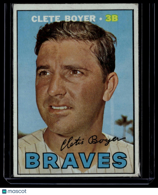 1967 Topps #328 Clete Boyer None