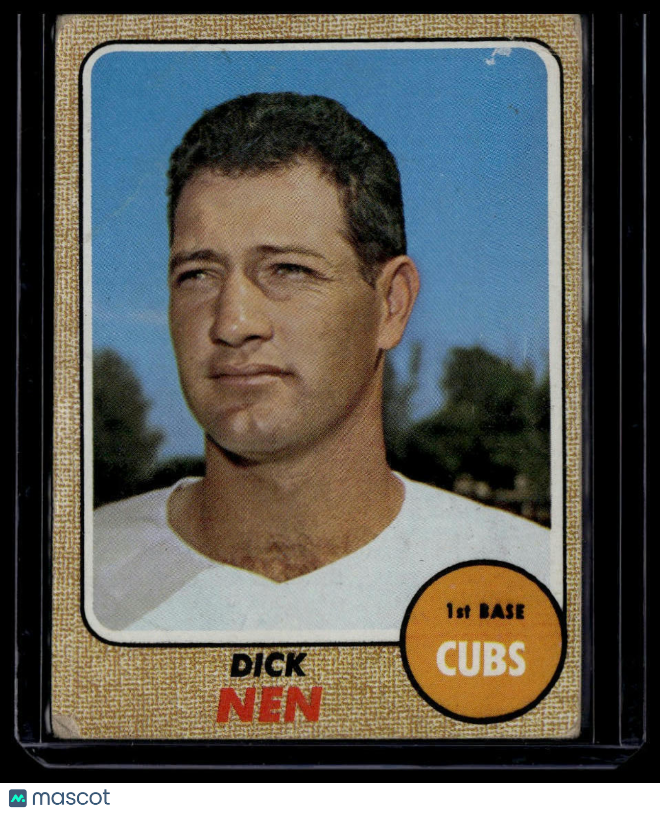 1968 Topps #591 Dick Nen None