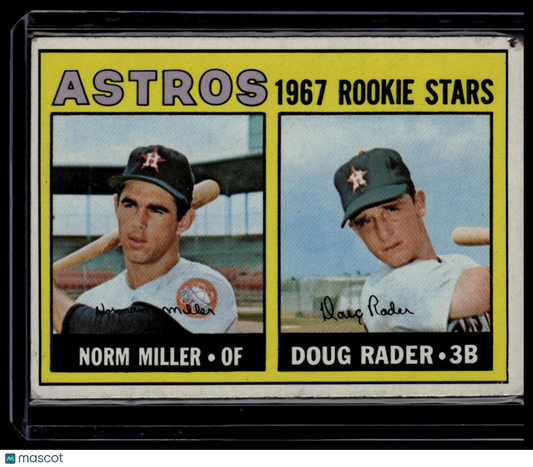 1967 Topps #412 Astros 1967 Rookie Stars (Norm Miller / Doug Rader) None