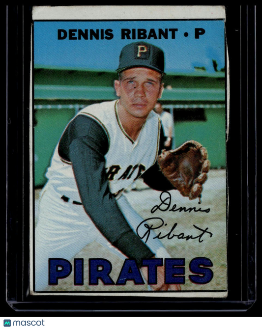 1967 Topps #527 Dennis Ribant None