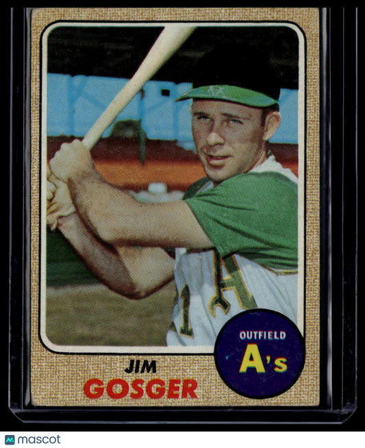 1968 Topps #343 Jim Gosger 50th Anniversary Buybacks None