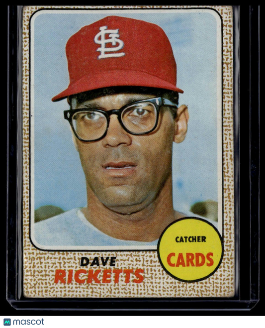 1968 Topps #46 Dave Ricketts None