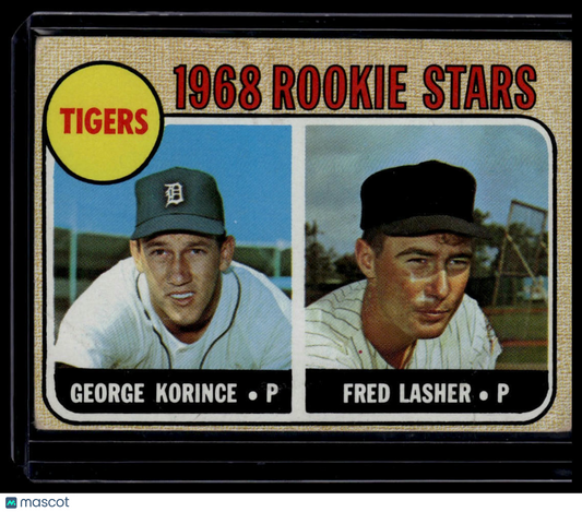 1968 Topps #447 Tigers 1968 Rookie Stars (George Korince / Fred Lasher) None