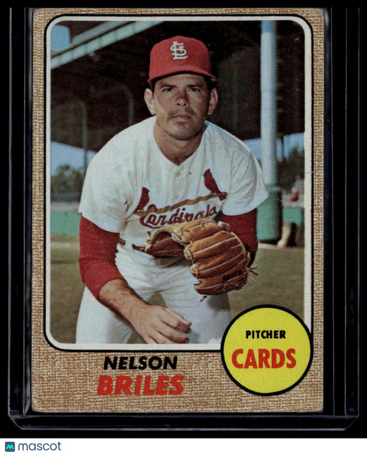 1968 Topps #540 Nelson Briles None