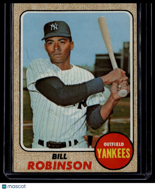 1968 Topps #337 Bill Robinson None