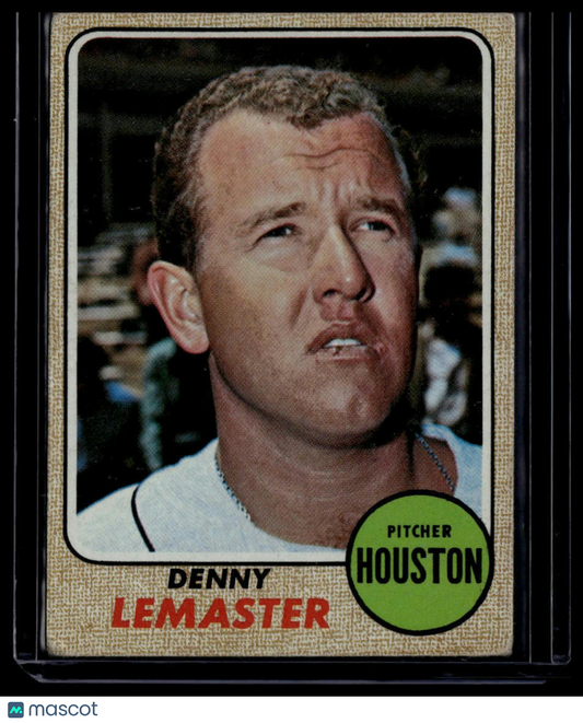 1968 Topps #491 Denny Lemaster None