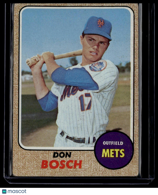 1968 Topps #572 Don Bosch None