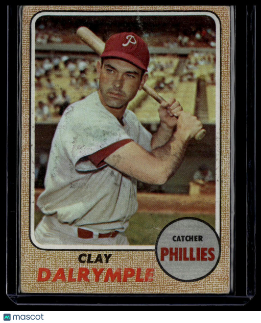 1968 Topps #567 Clay Dalrymple None