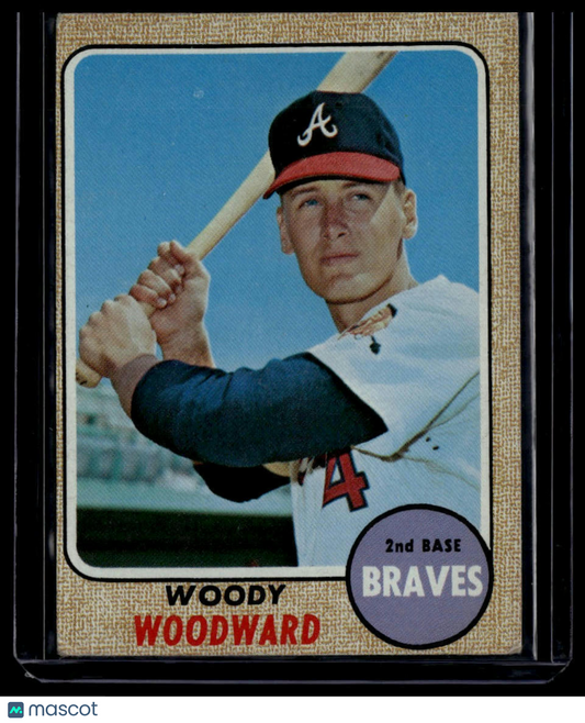 1968 Topps #476 Woody Woodward None