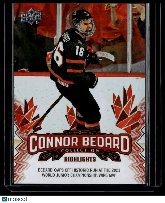 2023-24 Upper Deck Connor Bedard Collection #3 Connor Bedard