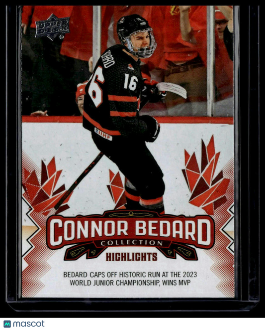 2023-24 Upper Deck Connor Bedard Collection #3 Connor Bedard