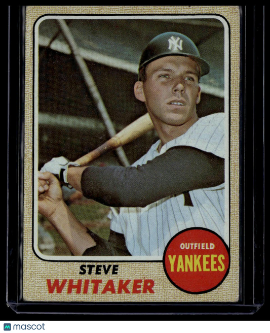 1968 Topps #383 Steve Whitaker None