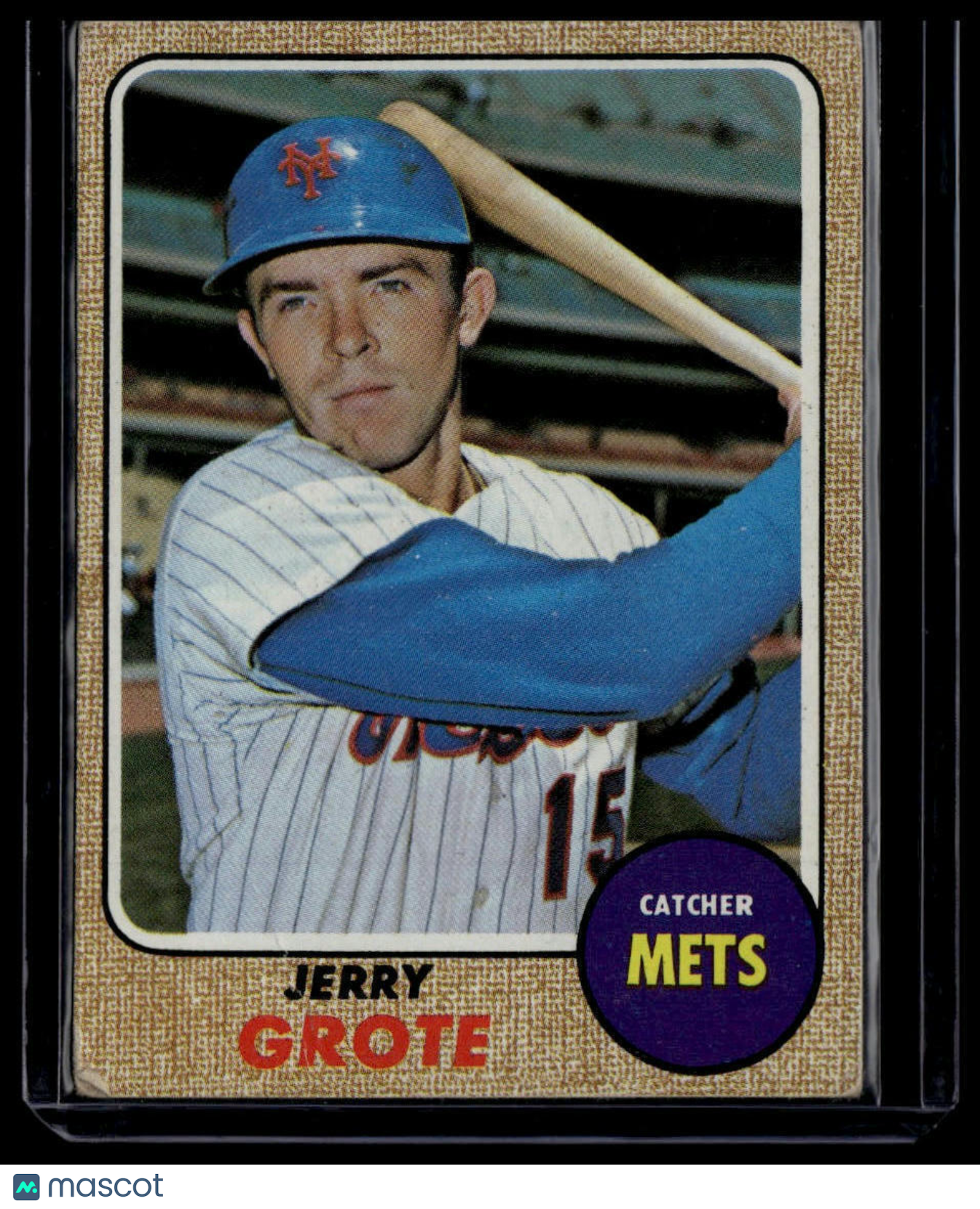 1968 Topps #582 Jerry Grote None