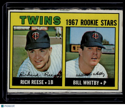 1967 Topps #486 Twins 1967 Rookie Stars (Rich Reese / Bill Whitby) None