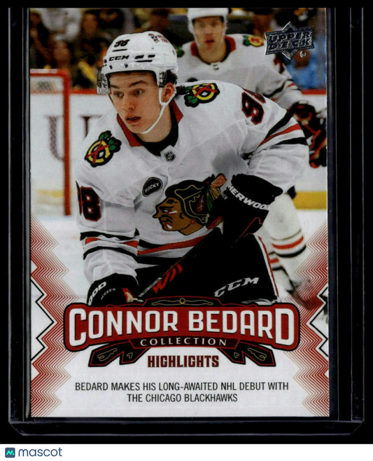 2023-24 Upper Deck Connor Bedard Collection #10 Connor Bedard