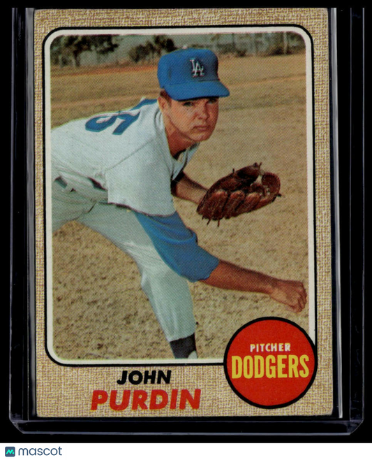 1968 Topps #336 John Purdin None