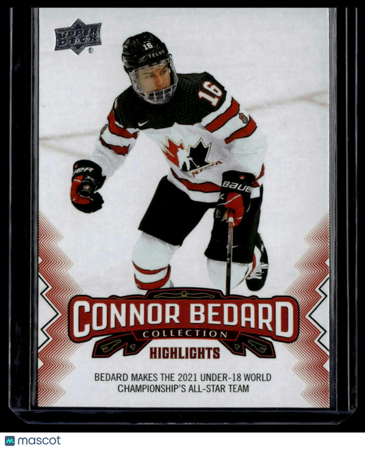 2023-24 Upper Deck Connor Bedard Collection #2 Connor Bedard