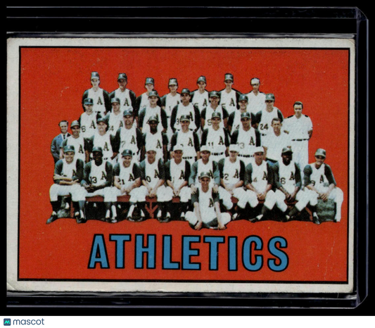 1967 Topps #262 Kansas City Athletics None