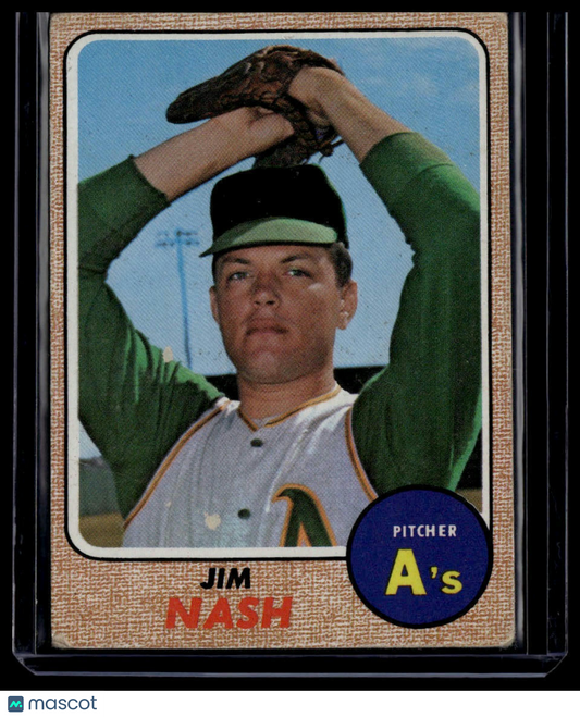 1968 Topps #324 Jim Nash None