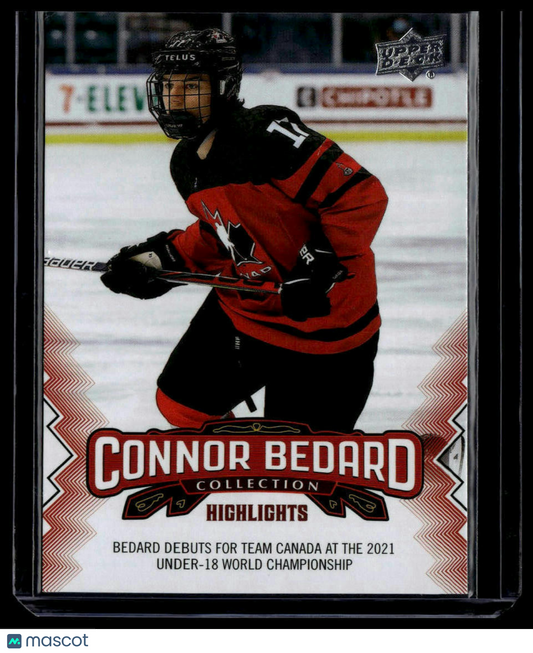 2023-24 Upper Deck Connor Bedard Collection #1 Connor Bedard