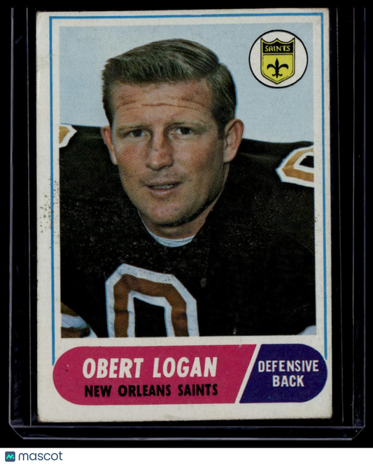 1968 Topps #4 Obert Logan