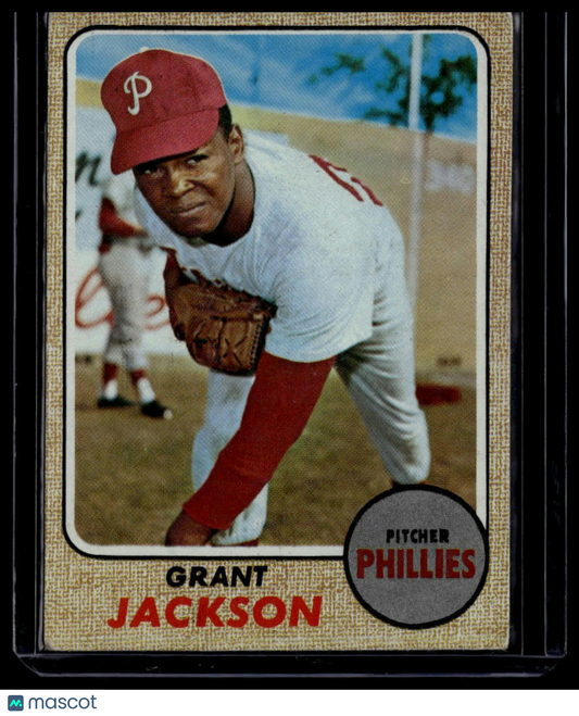 1968 Topps #512 Grant Jackson None