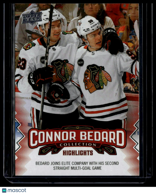 2023-24 Upper Deck Connor Bedard Collection #24 Connor Bedard