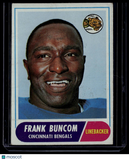 1968 Topps #18 Frank Buncom