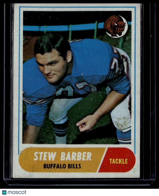 1968 Topps #44 Stew Barber