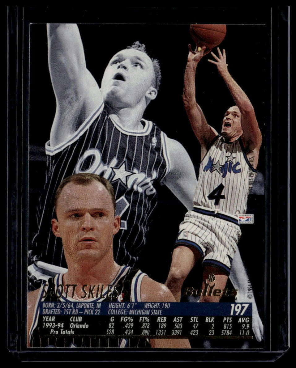 1994-95 Ultra #197 Scott Skiles