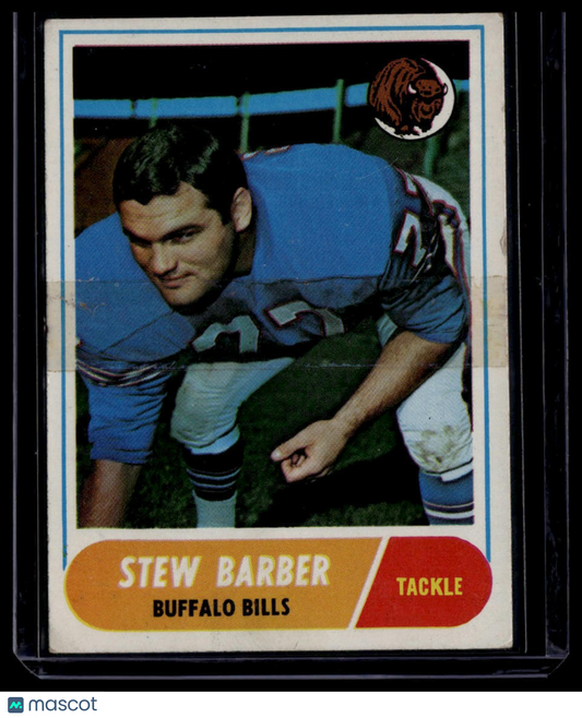 1968 Topps #44 Stew Barber