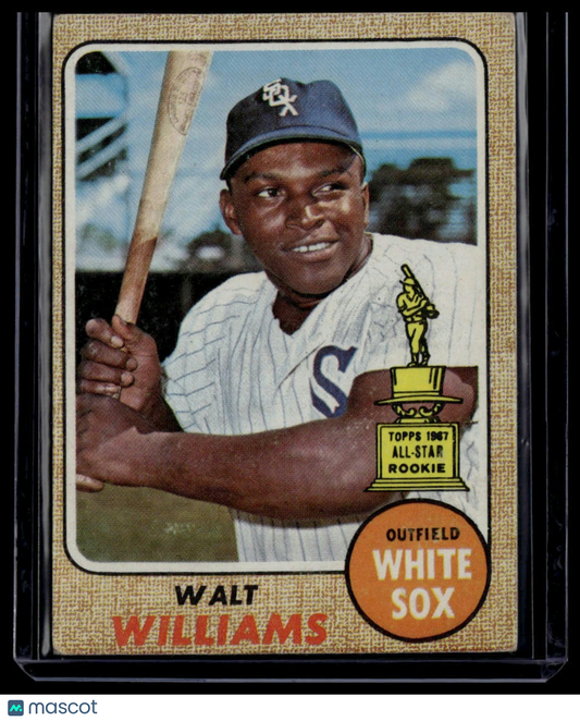 1968 Topps #172 Walt Williams None