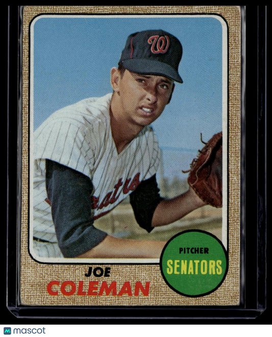 1968 Topps #573 Joe Coleman None