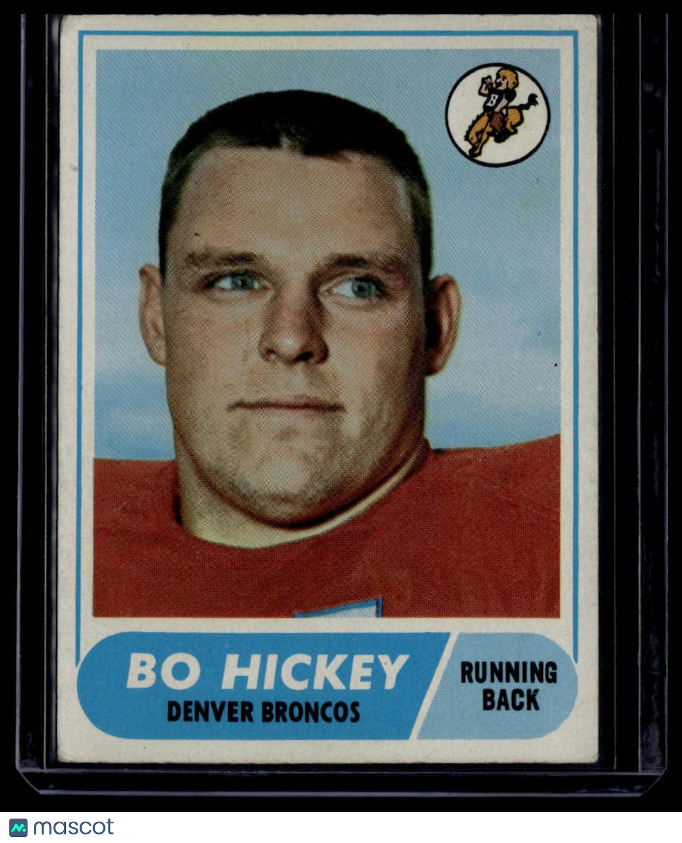 1968 Topps #17 Bo Hickey