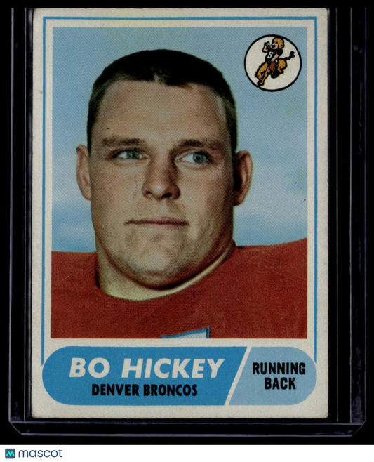 1968 Topps #17 Bo Hickey