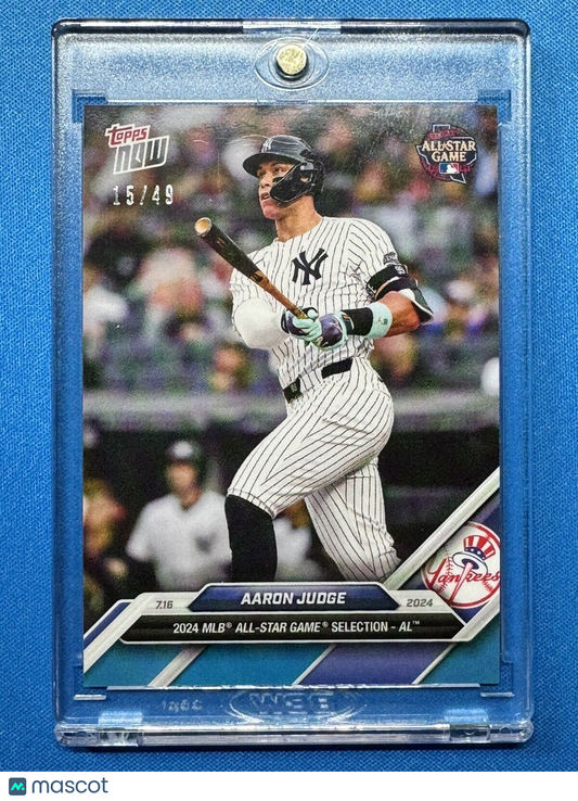 Ian Happ - Happ-Y 4th! Cubs 2024 MLB Topps Now Blue Card #377 SP 10/49 Cubs