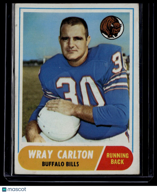 1968 Topps #97 Wray Carlton