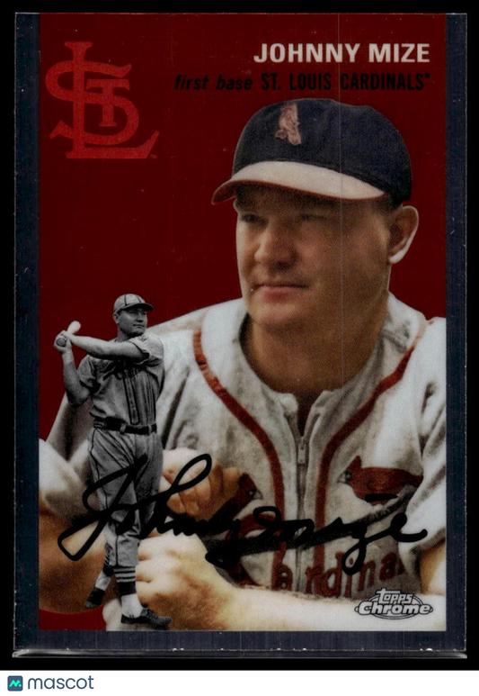 2023 Topps Chrome Platinum Anniversary #402 Johnny Mize