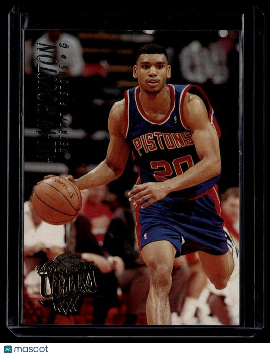 1994-95 Ultra #57 Allan Houston