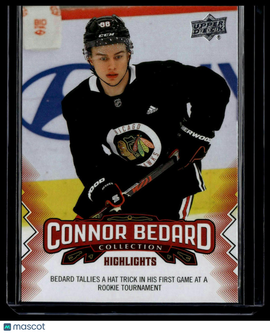 2023-24 Upper Deck Connor Bedard Collection #8 Connor Bedard