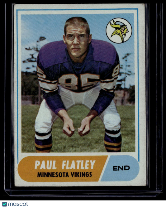 1968 Topps #81 Paul Flatley