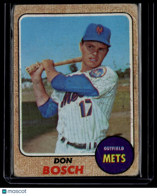 1968 Topps #572 Don Bosch None