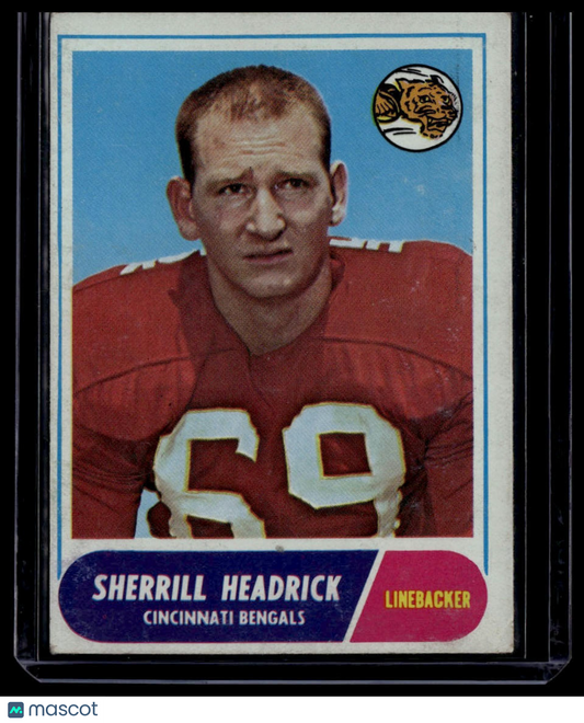 1968 Topps #96 Sherrill Headrick