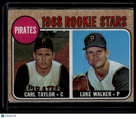 1968 Topps #559 Pirates 1968 Rookie Stars (Carl Taylor / Luke Walker) None