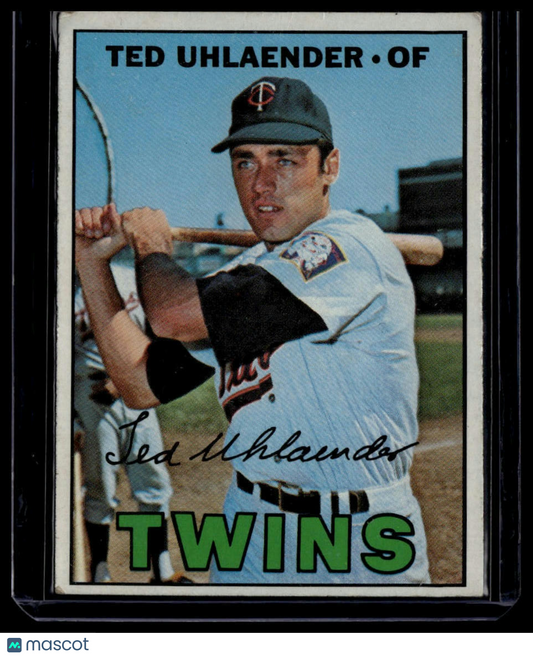 1967 Topps #431 Ted Uhlaender None