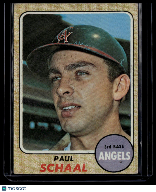 1968 Topps #474 Paul Schaal None