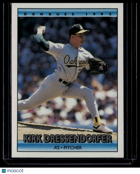 1992 Donruss #594 Kirk Dressendorfer