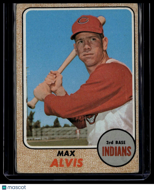 1968 Topps #340 Max Alvis None